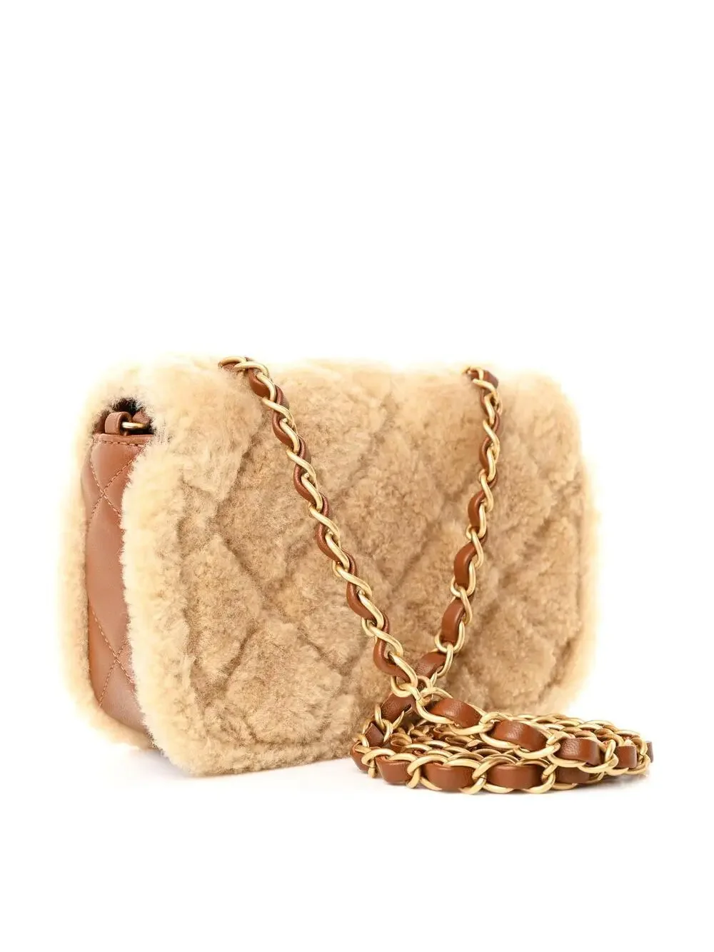 Chanel Shearling Lambskin Quilted Mini #270144C99B